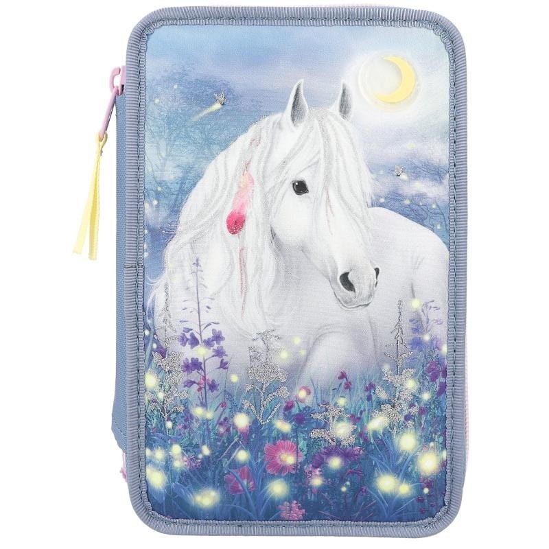 Podświetlany Piórnik z Koniem Led - Miss Melody