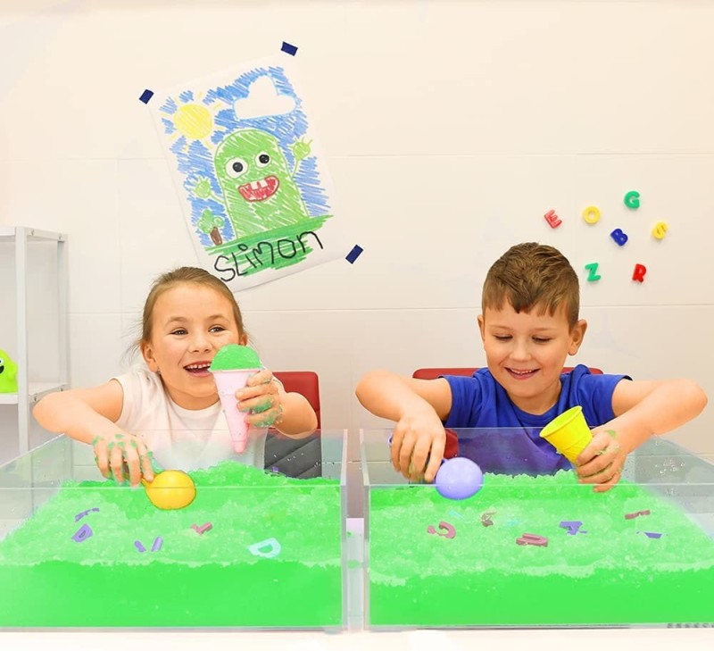 Proszek Zmieniający Wodę na Galaretkę Gelli Baff zielony - Zimpli Kids