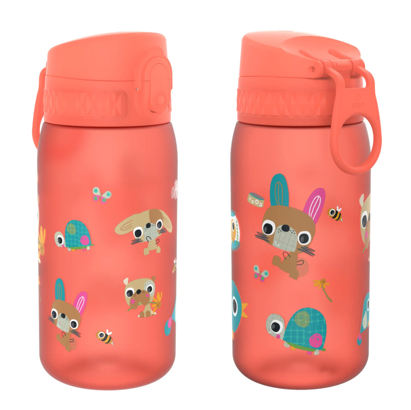 ION8 Bidon Dziecięcy Zabawne Zwierzaki 400 ml