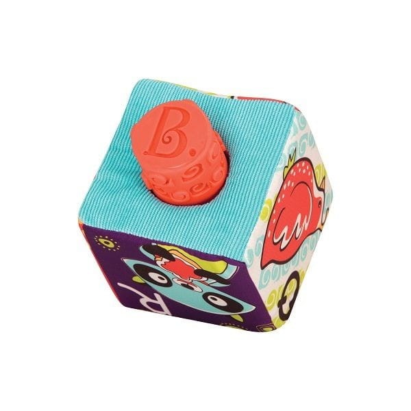 Sensoryczne Klocki Sortery aBc Block Party - B.toys
