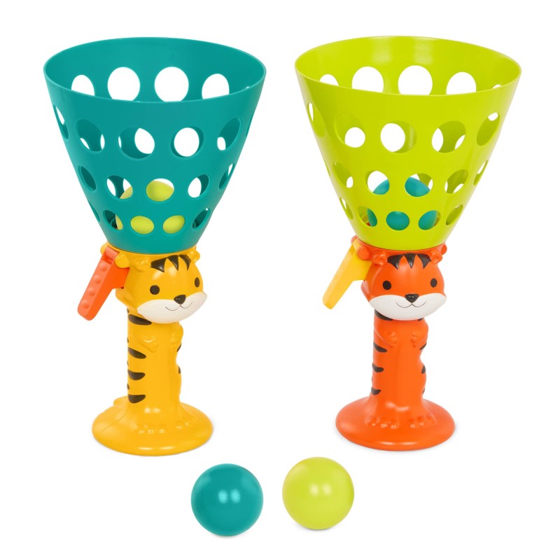 B.Toys Pop ‘n’ Launch Wyrzutnia-Łapacz Gra Zręcznościowa
