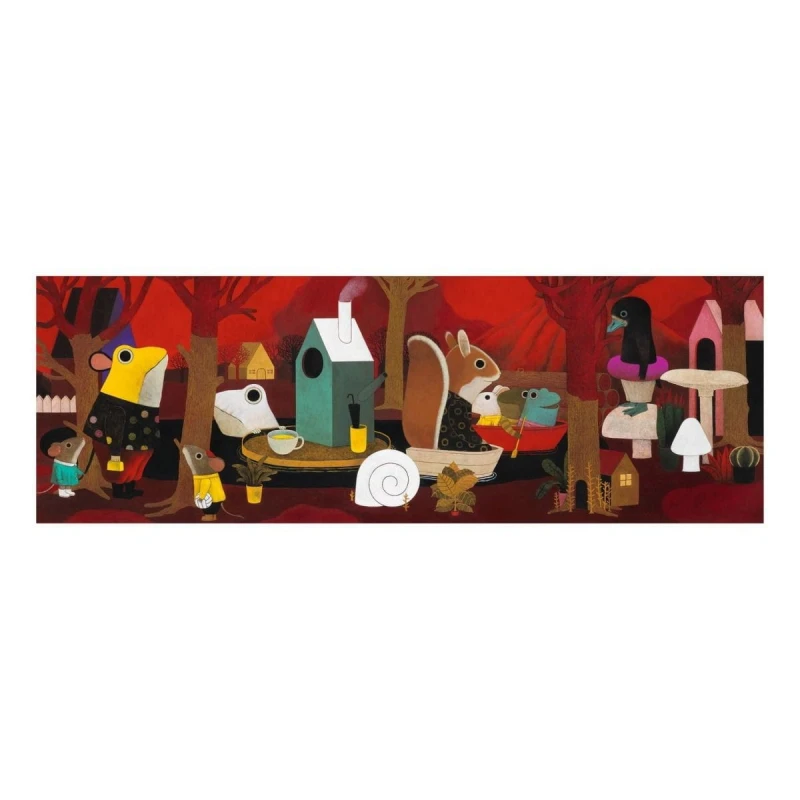 Puzzle Gallery 350el. W Lesie Volcania - Djeco