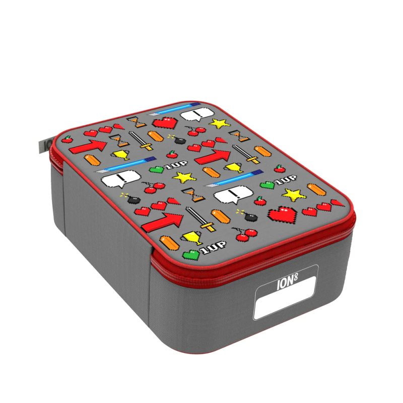 Ion8 Lunch Bag Torba Termoizolacyjna Śniadaniówka Gra Komputerowa