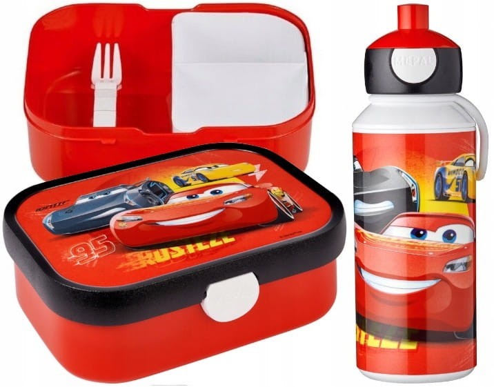 Śniadaniówka i Bidon do Szkoły Zygzak McQueen - Mepal