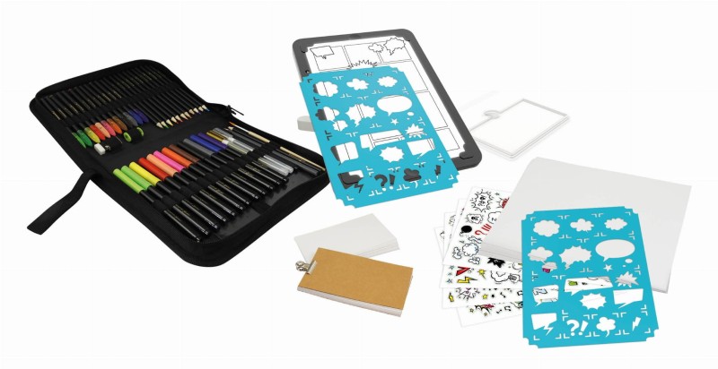 Tablet dla Dzieci do Rysowania Podświetlany 3w1 Buki