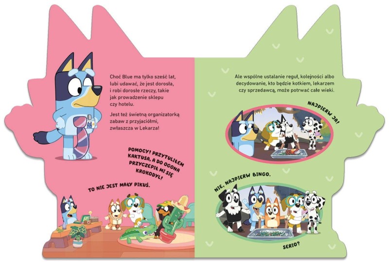 Poznaj Bluey Książeczka Kartonowa