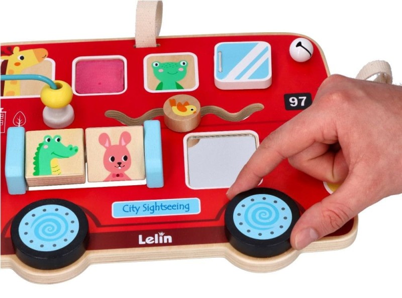 Tablica Motoryczna Czerwony Aubus - Lelin