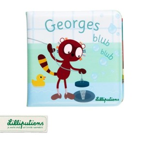 Książeczka do wody Lemur George - Lilliputiens