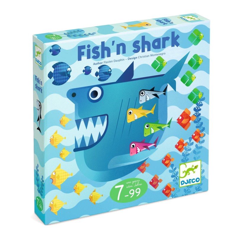 Gra planszowa Reiny FISH'N SHARK - Djeco