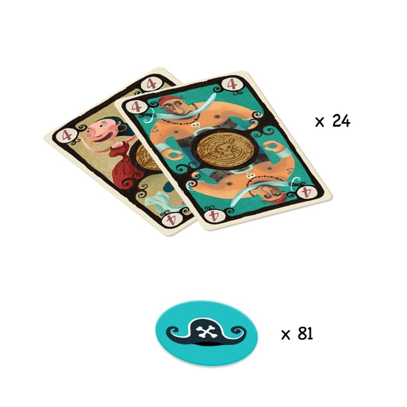 Poker Gra Karciana dla Dzieci - Djeco