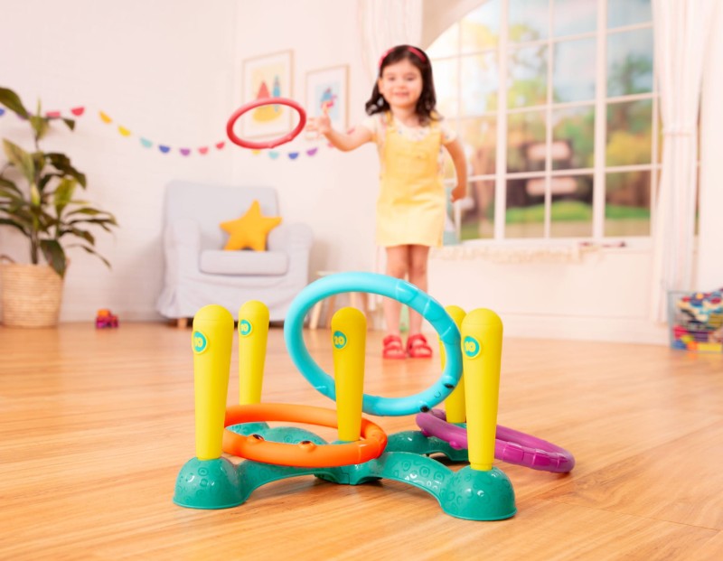 Gra rzucanie obręczy Sling-a-Ring Toss - B.toys