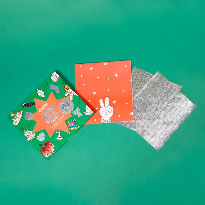 Kolorowanka z Naklejkami Choinka - omy