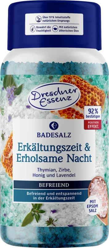 Sól do kąpieli na Przeziębienie i Spokojny Sen- Dresdner Essenz