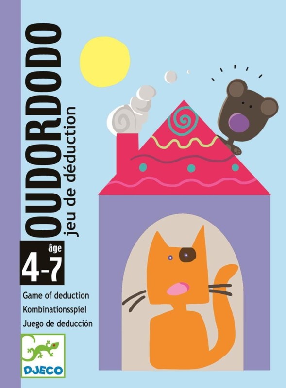 Zgadnij Gdzie się Schował Niedźwiedź gra w karty - Djeco