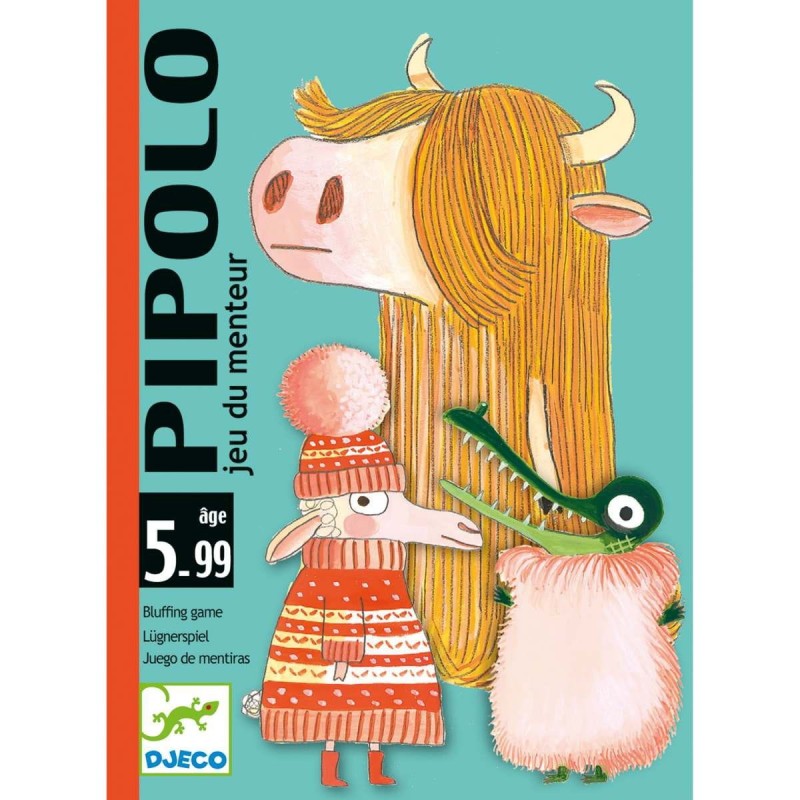 Djeco Gra w Karty Blefowanie Pipolo