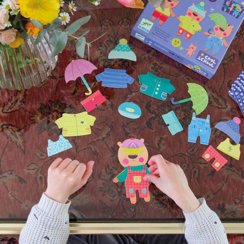 Gra pamięciowa Rapido Meteo - Djeco