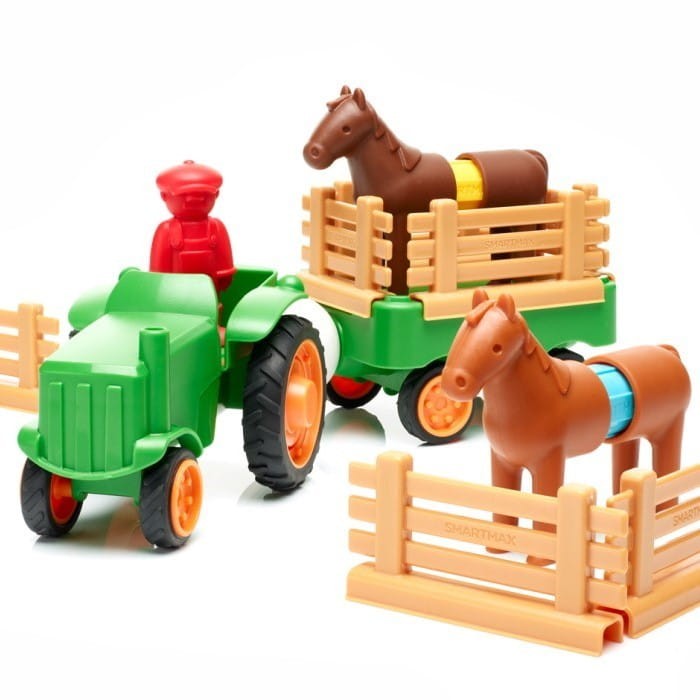 SmartMax My First Tractor Klocki Magnetyczne