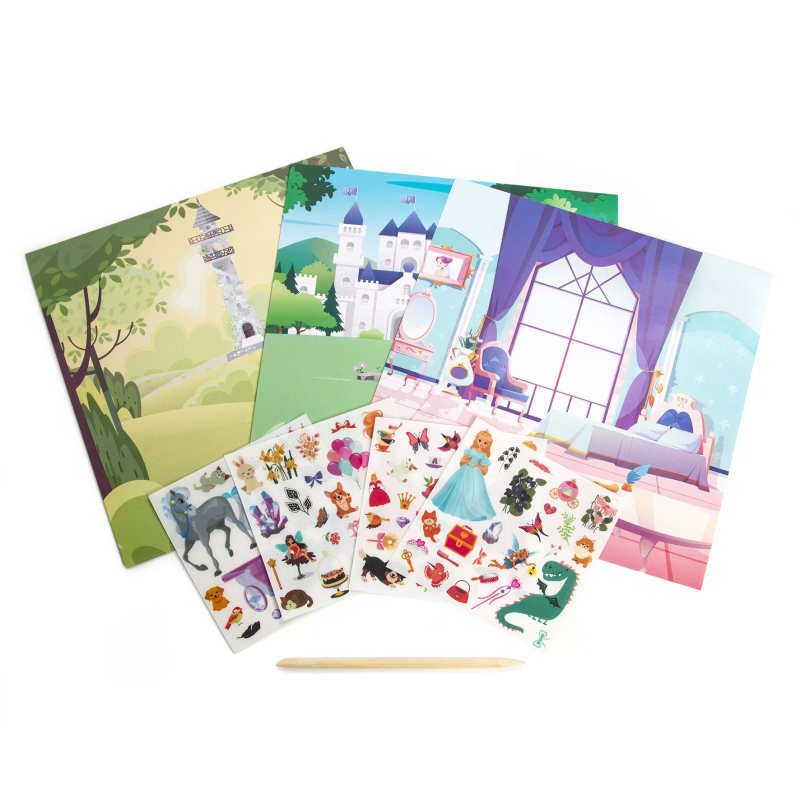 Kalkomania Obrazki do Kopiowania Księżniczki - Kidea