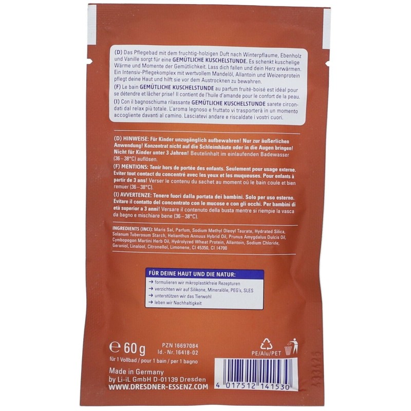 Sól z Morza Martwego Przytulna Kąpiel - Dresdner Essenz