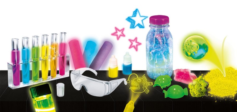 Laboratorium Ciemność  Fluorescencyjne Eksperymenty - Lisciani