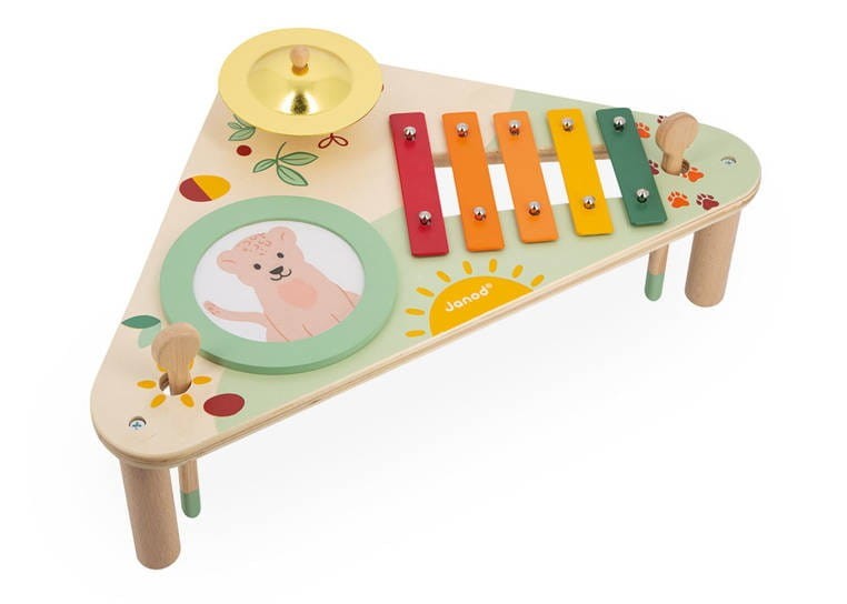 Stolik muzyczny z instrumentami Sunshine JANOD