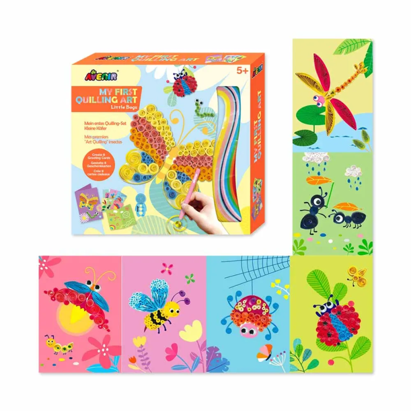 Quilling Art dekoracje z pasków papieru W Ogrodzie Avenir