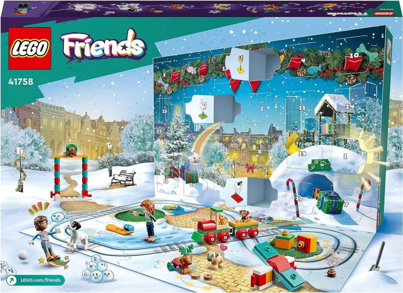 Kalendarz adwentowy 2023 LEGO Friends 41758