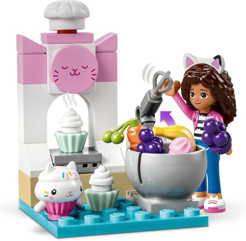 Lego Friends 10785 Pieczenie tortu z Łakotkiem GABBY'S DOLLHOUSE