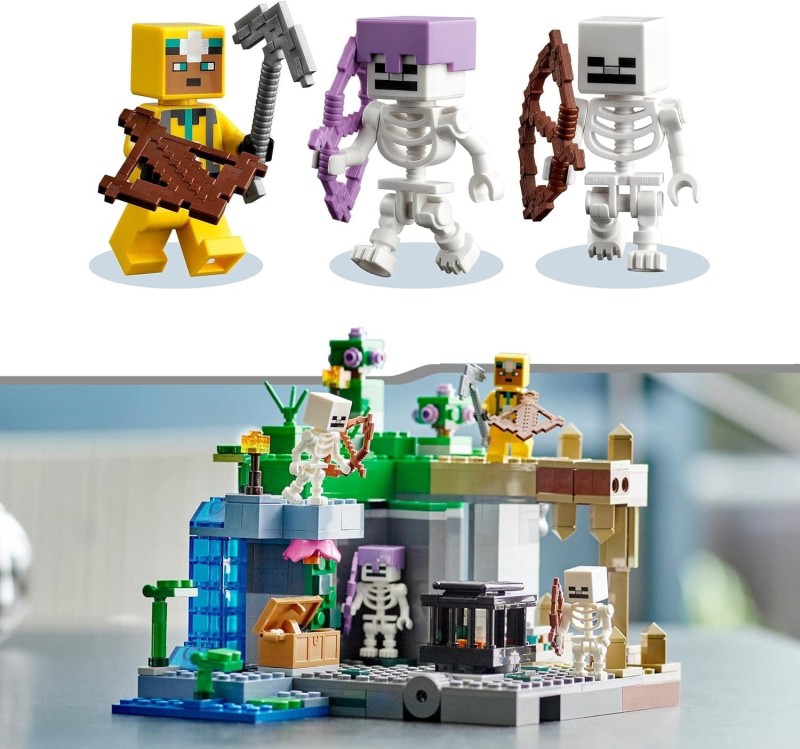 LEGO Minecraft Loch szkieletów 21189