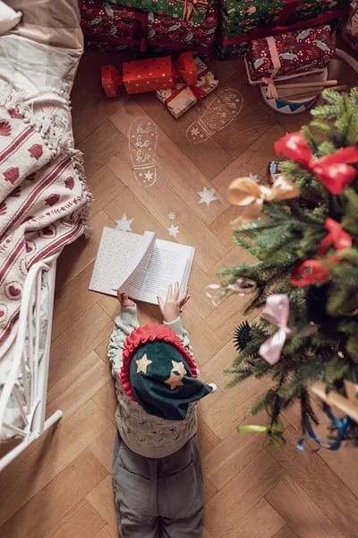Ślady Butów Mikołaja 3 Szablony - PartyDeco