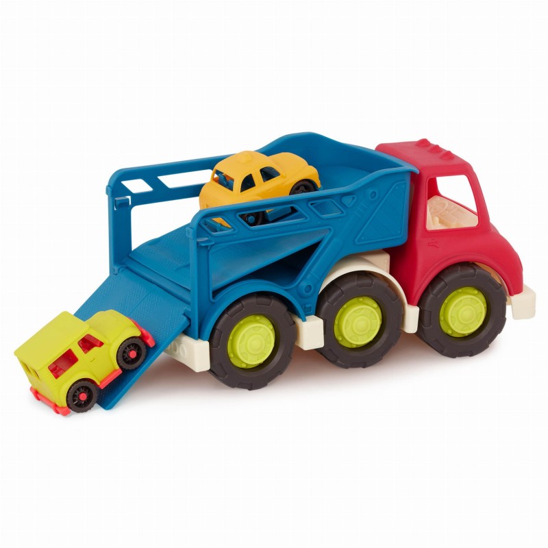 Laweta piętrowa z 6 samochodzikami Happy Cruiser b.toys
