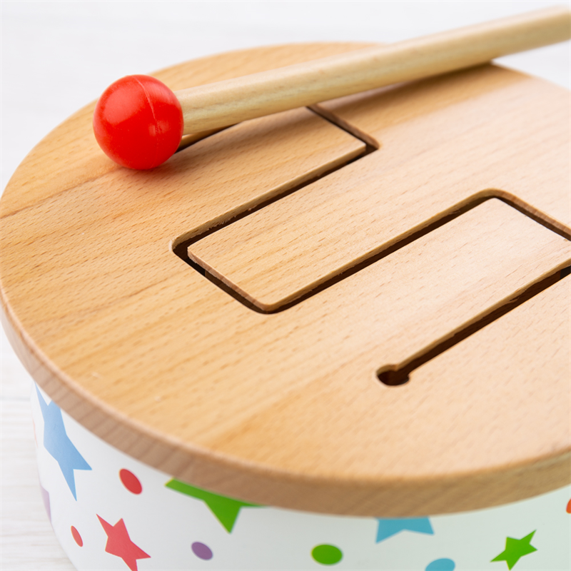 Drewniany bębenek Drum - Bigjigs