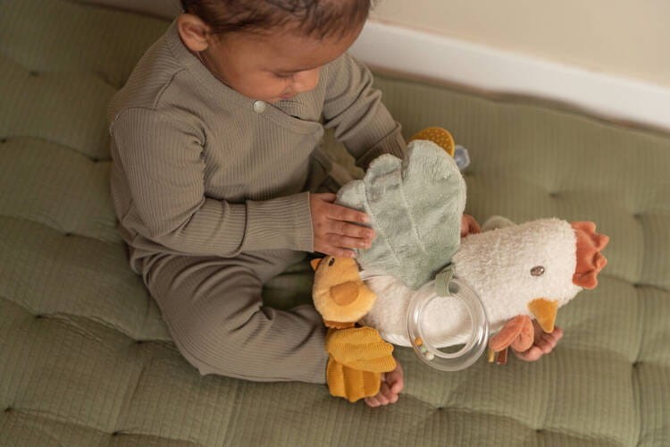 Sensoryczna zabawka aktywizująca Kogut 25 cm - Little Dutch