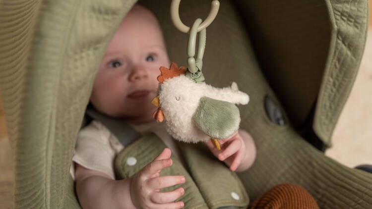 Wibrująca zawieszka Kurczaczek - Little Dutch
