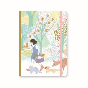 Notesik z gumką Cyndi - Djeco