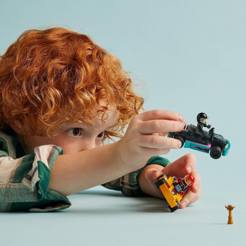 Lego Gokarty i kierowcy wyścigowi 60400