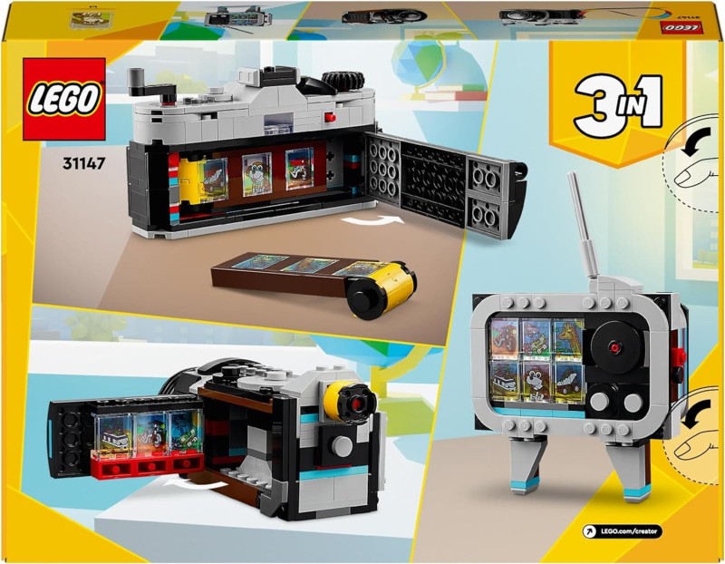 Lego Aparat fotograficzny w stylu retro 31147