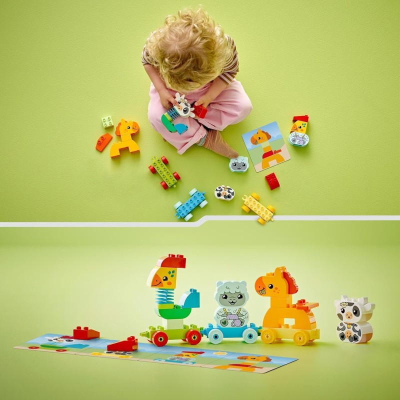 Pociąg ze zwierzątkami Lego Duplo 10412