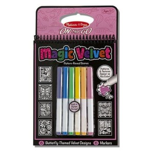 Magiczna kolorowanka Velvet Motylki - Melissa & Doug