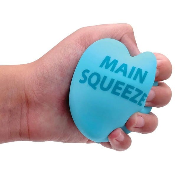 Antystresowy gniotek Serce niebieskie Squeeze Hearts Schylling