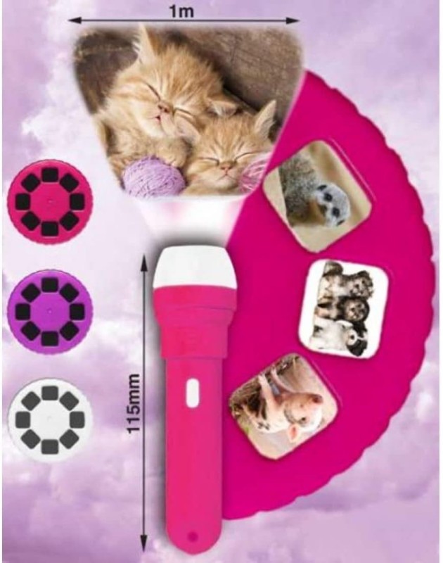 Projektor z Latarką Małe Zwierzątka - Brainstorm