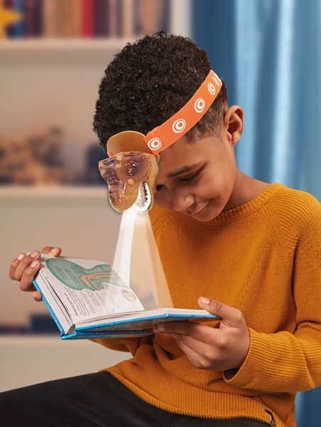 Latarka czołowa Dinozaur T-Rex z odgłosem Brainstorm