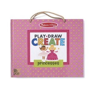 Kreatywna teczka Graj, rysuj, twórz Księżniczki - Melissa & Doug