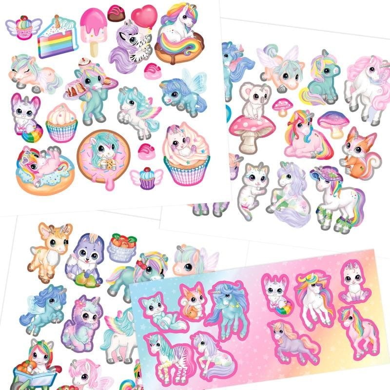 Mini album z naklejkami Jenorożce - Miss Melody