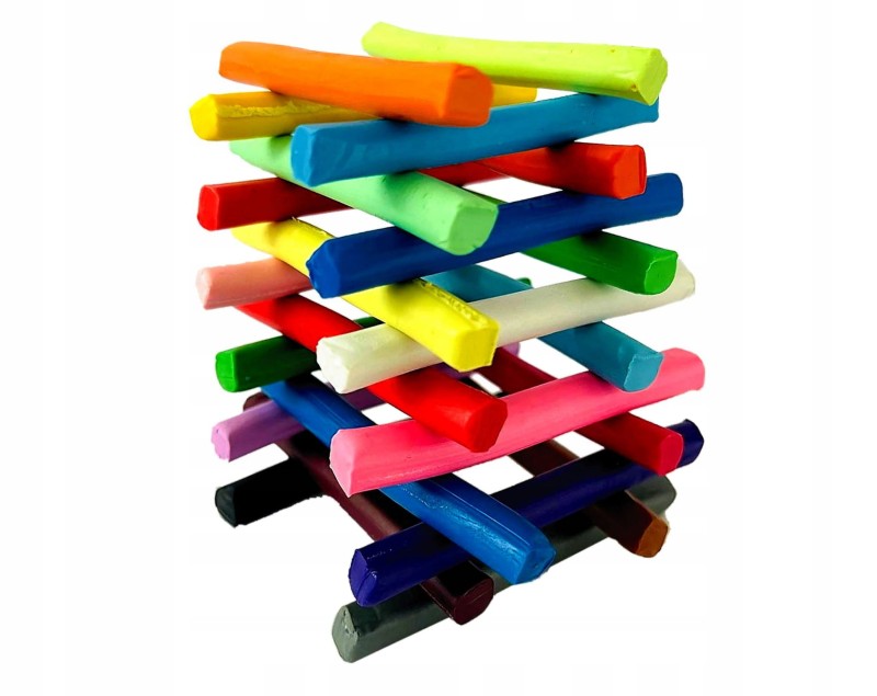 Pachnąca plastelina 24 kolory Kidea