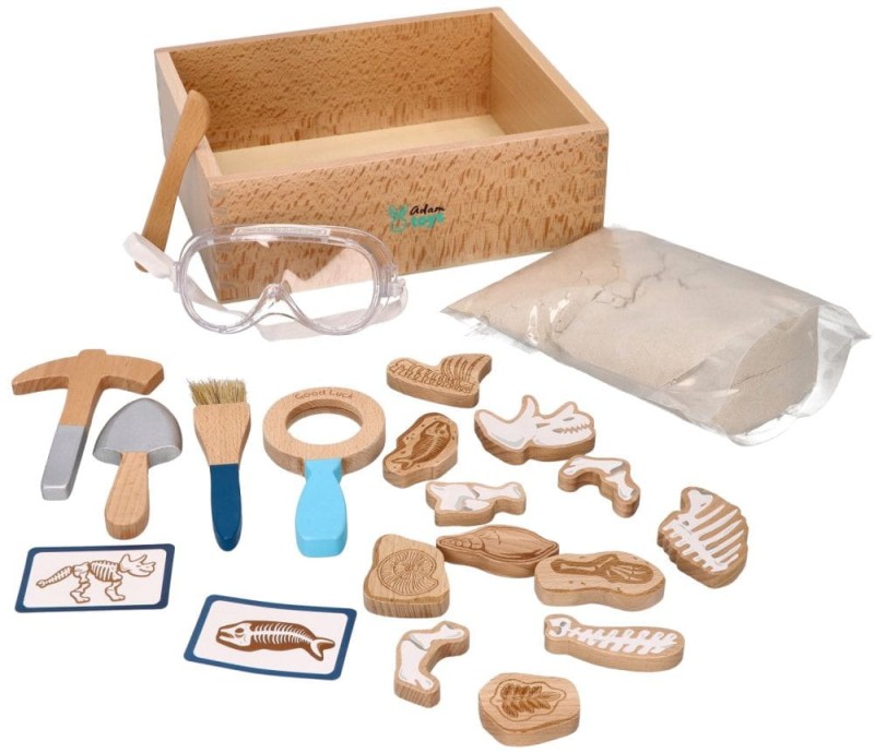 Zestaw archeologa z Piaskiem kinetycznym Adam Toys
