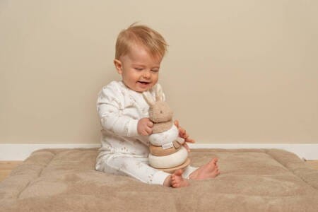 Piramida wieża z krążkami króliczek bunny - Little Dutch