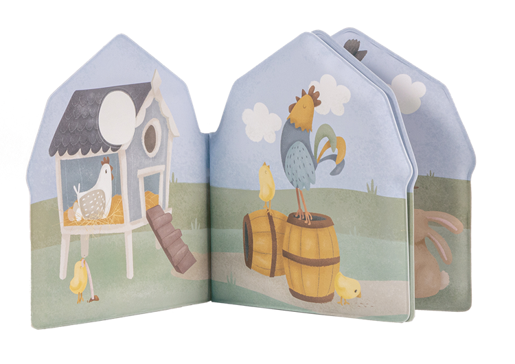 Wodoodporna książeczka do kąpieli Farma Little Dutch