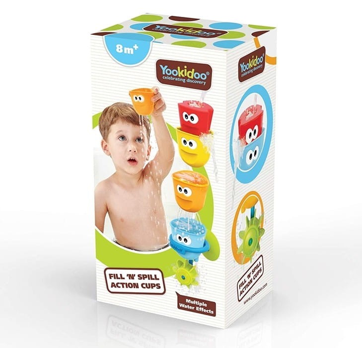 Kubeczki do zabawy w kąpieli - Yookidoo