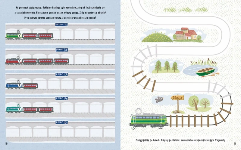 Zabawy z Felusiem i Guciem. W podróży z naklejkami